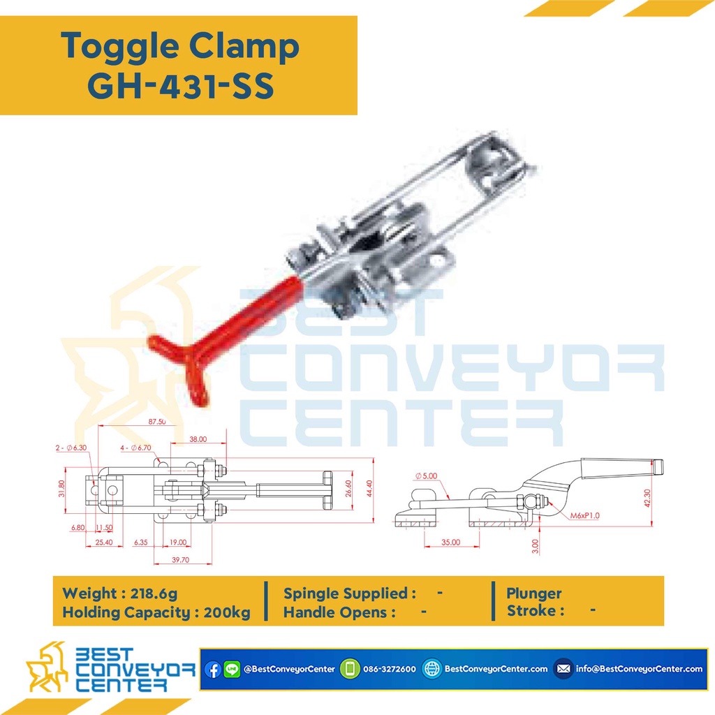 toggle-clamp-ท็อกเกิ้ลแคลมป์-toggle-clamp-แบบดึง-แบบตัวเลือก