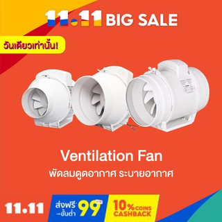 ภาพหน้าปกสินค้า👉ราคาพิเศษ พัดลมระบายอากาศ 4’’/6’’/8’’นิ้ว Jinling Ventilation Fan พัดลมห้องครัว (P1) พัดลมดูดอากาศ ซึ่งคุณอาจชอบราคาและรีวิวของสินค้านี้