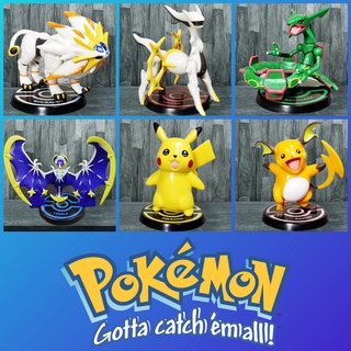 โมเดล โปเกมอน Pokemon ร่างเทพ Set-SS ชุดที่ #2 ขนาด 7-10 Cm มีฐานพร้อมชื่อ สวยมากๆ งานละเอียดสุด  ราคาถูก พร้อมส่ง