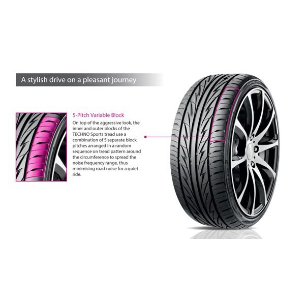 bridgestone-225-55-r17-techno-sport-บริดจสโตน-ยางปี-2023ทนทาน-โฉบเฉี่ยว-สบาย-ไร้เสียงรบกวน-ราคาพิเศษ