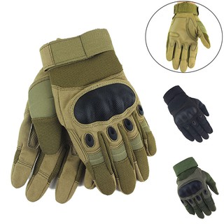 ภาพขนาดย่อของสินค้าTactical Touch Screen Hard Shell Protection Outdoor Sport Tactical Gloves