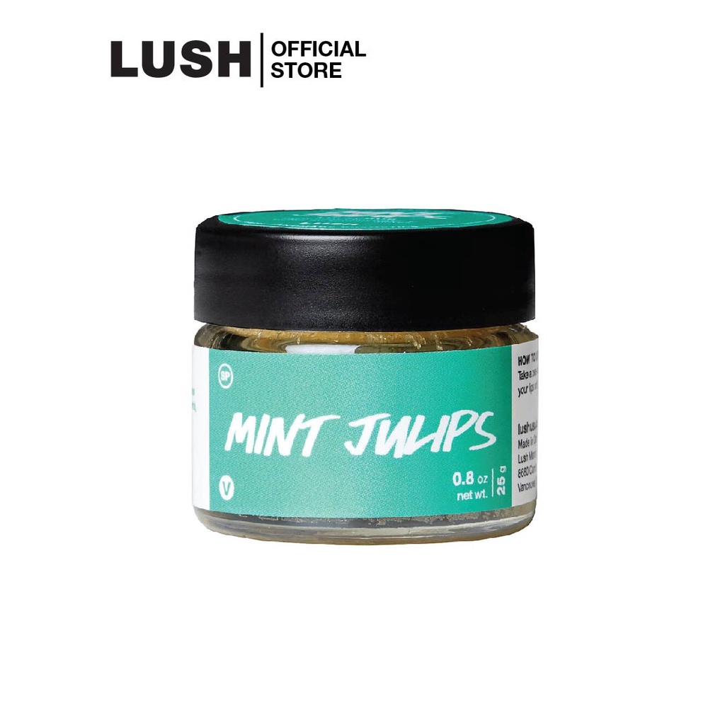 LUSH สครับปาก ลิปแก้ปากคล้ํา MINT JULIPS 20g | Shopee Thailand