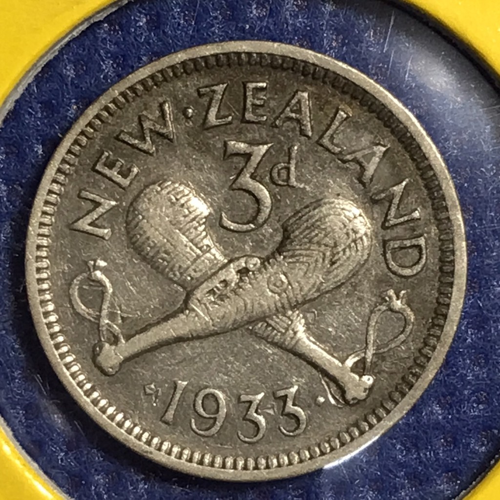 n0-14004-เหรียญเงิน-ปี1933-นิวซีแลนด์-3-pence-เหรียญสะสม-เหรียญต่างประเทศ-เหรียญหายาก