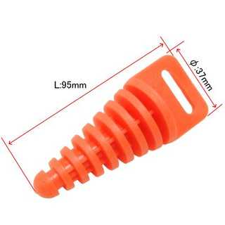 อุปกรณ์อุดท่อไอเสีย สีส้ม เล็ก ( Muffler Plug Orange Small )