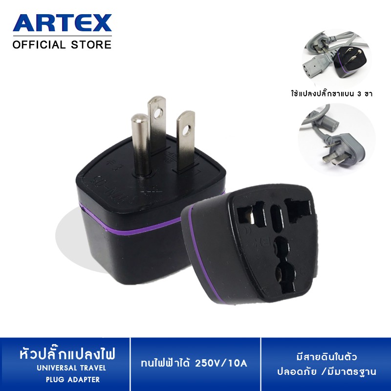 หัวแปลงปลั๊กไฟ-หัวแปลงปลั๊กจีน-universal-travel-plug-adapter-ปลั๊กแปลง-3-ขาจีนเป็น-3-ขาไทย-ทนไฟฟ้า