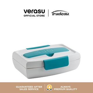 สินค้า TRUDEAU กล่องอาหารพร้อมส้อม มีด รุ่น TRU-34909326 VERASU วีรสุ กล่องแก้ว กล่องถนอมอาหาร กล่องใส่อาหาร