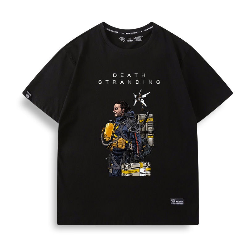 เสื้อยืดโอเวอร์ไซส์เกม-ps4-hideo-kojima-death-stranding-เสื้อยืดแขนสั้นชาย-tide-แบรนด์บุคลิกภาพแฟชั่นs-4xl