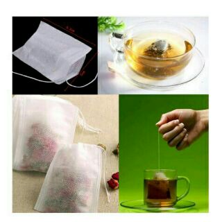ถุงชา จำนวน 100 ใบ #tea bags filter พร้อมส่ง✨🥳🥳🥳