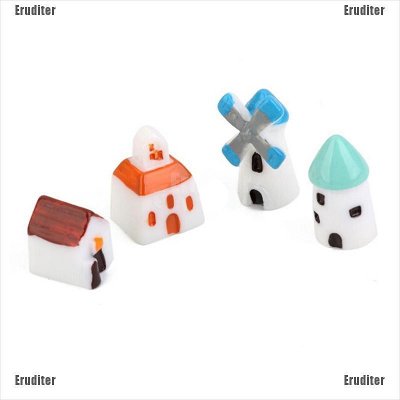 eruditer-diy-กังหันบ้านตุ๊กตา-ขนาดเล็ก-ตกแต่งสวน-บ้านตุ๊กตา-4-ชิ้น