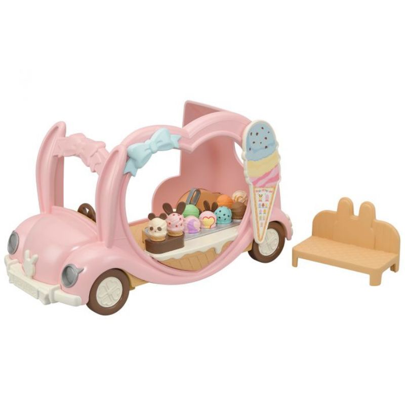 sylvanian-families-ice-cream-van-ซิลวาเนียน-แฟมิลี่-รถตู้ไอศครีม