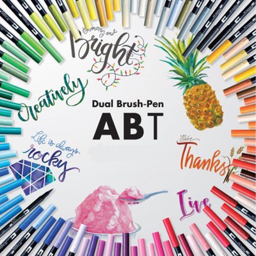 tombow-ปากกาพู่กัน-สีน้ำ-abt-เฉดสี-3