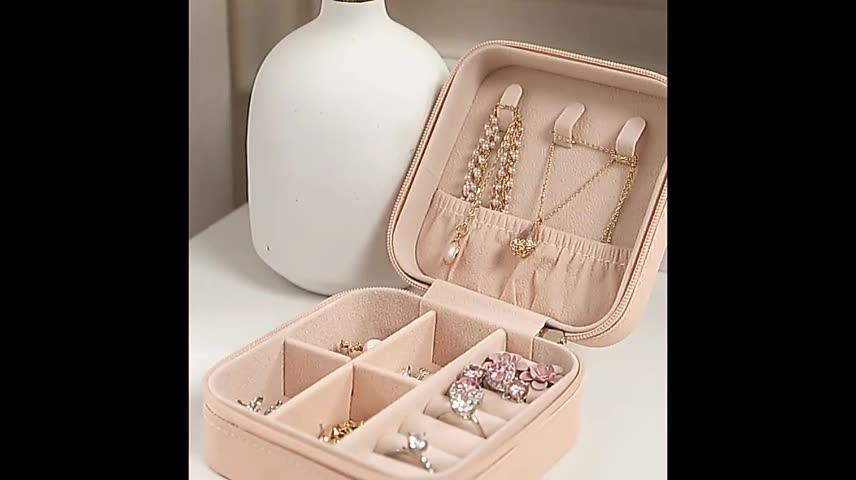 deethai-กล่องจัดเก็บเครื่องประดับ-ต่างหู-แหวน-หนัง-pu-เล็กพกพาในการเดินทางสะดวก-อุปกรณ์เฟอร์นิเจอร์-jewelry-boxes