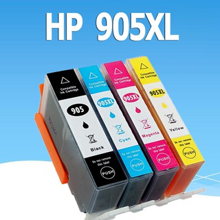 HP 905XL ตลับหมึก HP905XLตลับหมึกสำหรับ hp Officejet 6950 6960 6961 6963 6964 6965 6971 6974 6975 6966 6968