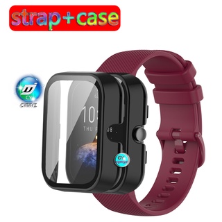 สาย amazfit bip 3 Pro สาย สายนาฬิกาสายซิลิโคน amazfit bip3 Pro สายรัด เคส amazfit bip3 Pro เคส เคส amazfit bip 3 Pro เคส เคสป้องกัน ฟิล์ม amazfit bip 3 pro ฟิล์ม ฟิล์มกระจกนิรภัย HD