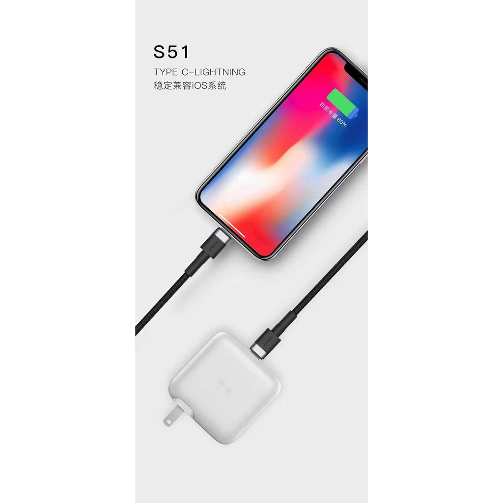 ส่งเร็ว-ส่งไว-สายชาร์จ-eloop-s51-usb-สำหรับ-smartphone-fast-charging-3a-data-cable-รองรับการถ่ายโอนข้อมูล