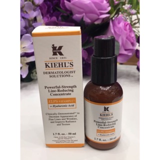 ❤️ไม่แท้คืนเงิน❤️ Kiehls Powerful-Strength Line-Reducing Concentrate 50 ml.