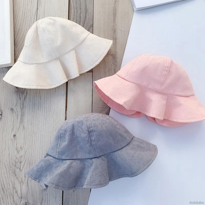 dudubaba-หมวกเจ้าหญิง-ผูกโบ-สีพื้น-สำหรับเด็ก