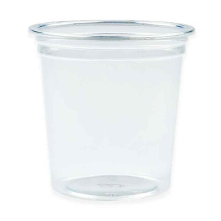 เอโร่ ถ้วยเคเรซิ่น พร้อมฝา 6 ออนซ์ แพ็ค 50 ชิ้น101220aro Plastic Cup+Lid 6 oz x 50 pcs