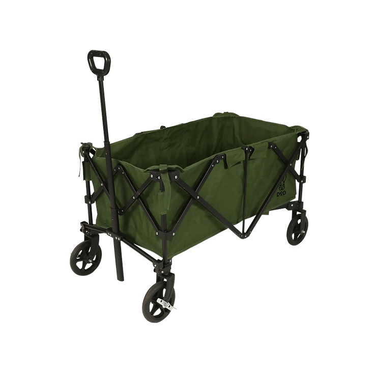 dod-aluminum-carry-wagon-green-รถเข็นพับได้