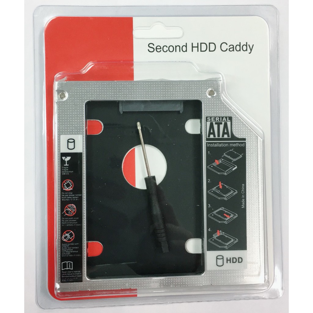 ภาพหน้าปกสินค้าSecond HDD Caddy รุ่น หนา 9.5mm จากร้าน twoteeshop บน Shopee