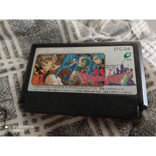 ตลับแท้ Dragon Quest 4 Famicom จากญี่ปุ่น สภาพดี เปิดติด เล่นได้ เอาไปสะสม ตำนานเกมส์ RPG แห่งยุค