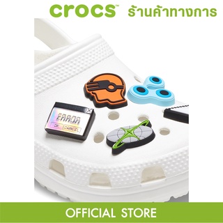 CROCS Jibbitz Gamer Boy (แพ็ค 5 ชิ้น) ตัวติดรองเท้า