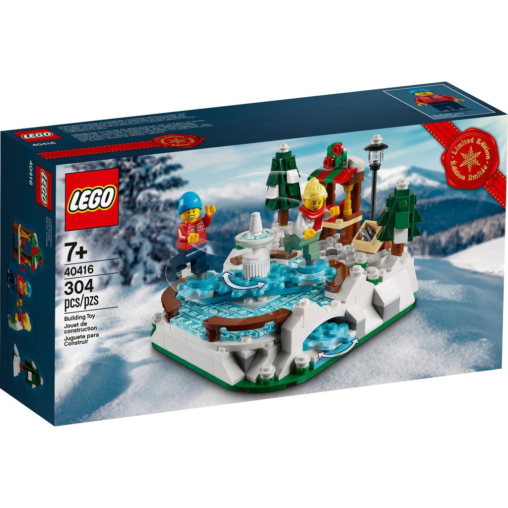 lego-seasonal-christmas-40416-รองเท้าสเก็ตน้ําแข็งรุ่นจํากัด