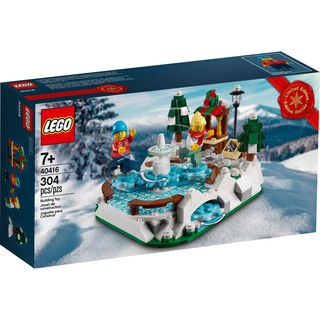 Lego Seasonal Christmas 40416 รองเท้าสเก็ตน้ําแข็งรุ่นจํากัด