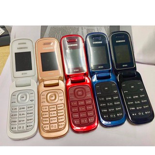 โทรศัพท์มือถือซัมซุง SAMSUNG GT-E1272 ใหม่ (สีขาว) มือถือฝาพับ  ใช้ได้ 2 ซิม ทุกเครื่อข่าย AIS TRUE DTAC MY 3G/4G ปุ่มกด
