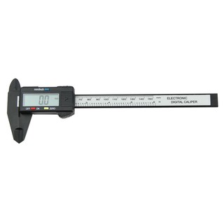  เครื่องมือวัดไมโครมิเตอร์ จอแอลซีดีดิจิตอล 6 150มม Vernier Caliper