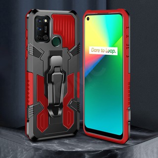Infinix Hot 10 Play เคสโทรศัพท์กันกระแทกพร้อมคลิปหนีบเข็มขัดด้านหลัง