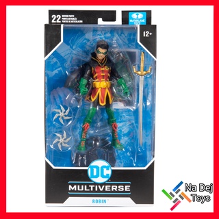 Robin Damian Wayne DC Multiverse McFarlane Toys 7" Figure โรบิน เดเมียน เวย์น ดีซีมัลติเวิร์ส แมคฟาร์เลนทอยส์