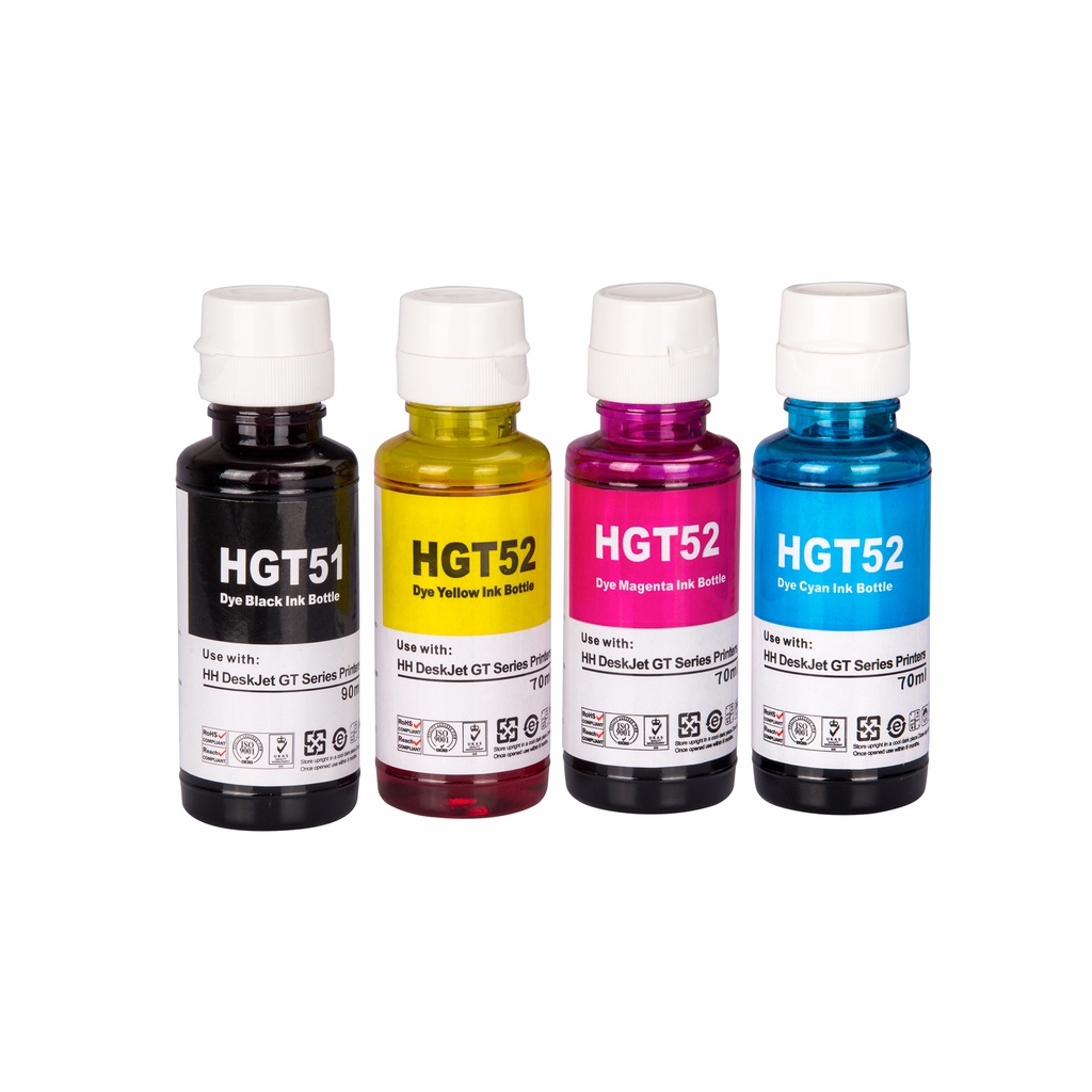 GEPD น้ำหมึกเติม Refill ink HP GT51/GT51(ใช้แทน GT53ได้)/GT52/GT52C ...