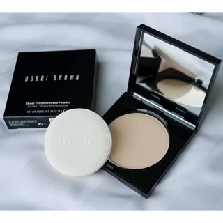 ของแท้ Bobbi Brown Sheer Finish Pressed Powder 11g.  สี # Pale Yellow  ผิวขาวเหลือง