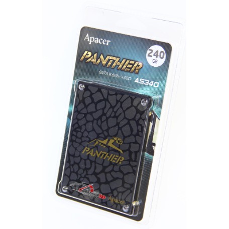 อุปกรณ์จัดเก็บข้อมูล APACER 240 GB SSD SATA AS340 (AP240GAS340G-1