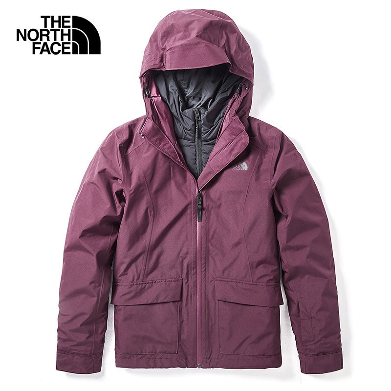 The north face altier down triclimate hooded jacket hot sale