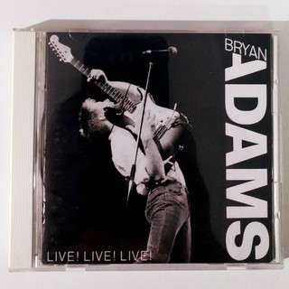 CD BRYAN ADAMS ***LIVE!LIVE!LIVE!***แผ่นญี่ปุ่น ปกแผ่นสภาพดี