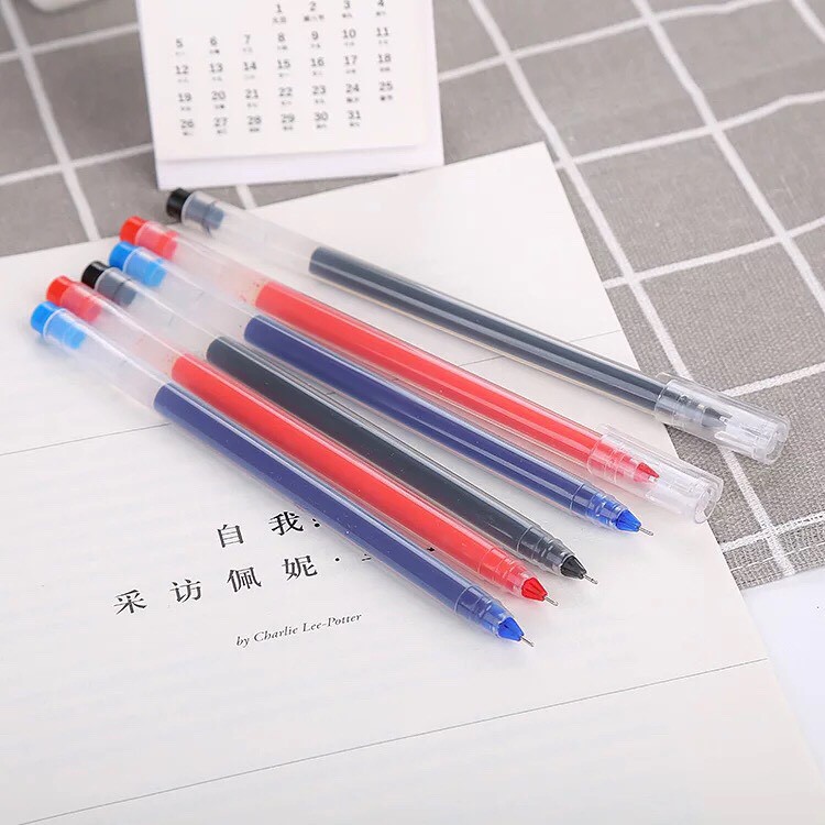 ภาพหน้าปกสินค้าปากกาเจล Classic 0.5 มม. เครื่องเขียน ปากกาดําเจล ปากกาหมึกเจล มี 3 สีให้เลือก 0.5mm หัวเข็ม H009 จากร้าน ninja.j9 บน Shopee