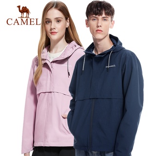 ราคาCamel เสื้อแจ็กเก็ตเดินป่า ผู้ชาย กันลม กันน้ํา ปีนเขา เดินป่า กลางแจ้ง