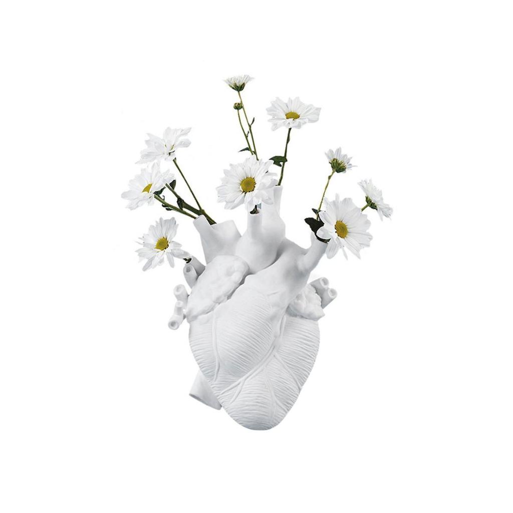 แจกันดอกไม้เซรามิค-รูปหัวใจ-สีขาว-ขนาด-13-17-9-ซม-สําหรับตกแต่งบ้าน-งานแต่งงาน