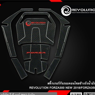 สติ๊กเกอร์กันรอยคอลโซลข้างถังน้ำมัน(ชุดใหญ่) ตรงรุ่น Forza-350 REVOLUTION