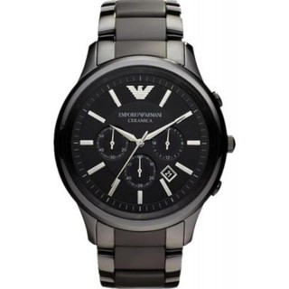 Emporio Armani นาฬิกาข้อมือผู้ชาย Black Ceramica AR1451