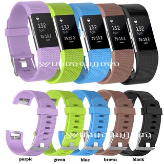 ภาพขนาดย่อของสินค้าสายรัดข้อมืออัจฉริยะสำหรับ Fitbit charge2 สายนาฬิกา silicone strap for สาย Fitbit charge 2 สายนาฬิกา FILM TPU