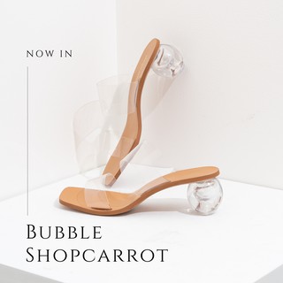 ภาพหน้าปกสินค้าSHOPCARROT_STORE : BUBBLE CLEAR รองเท้าส้นแก้ว ที่เกี่ยวข้อง