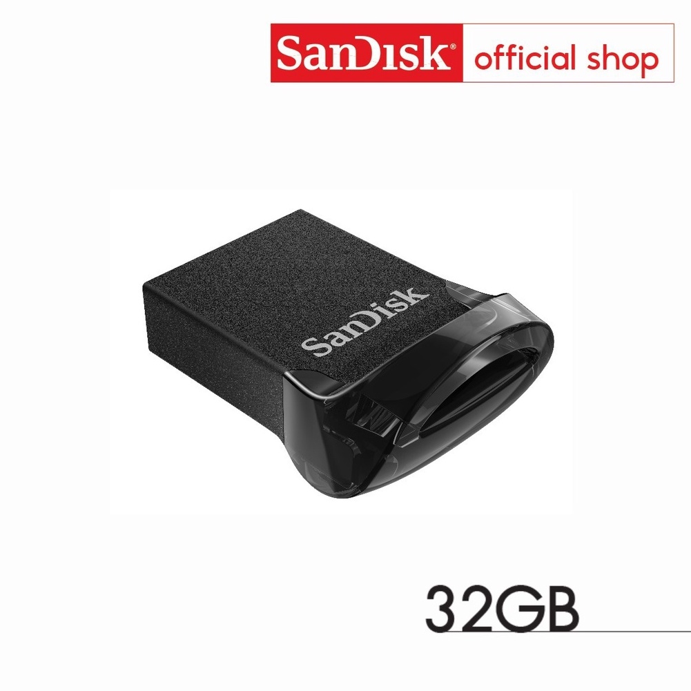 ภาพหน้าปกสินค้าSANDISK ULTRA FIT USB 3.1 32GB (SDCZ430-032G-G46) จากร้าน sandisk_thailand_officialshop บน Shopee