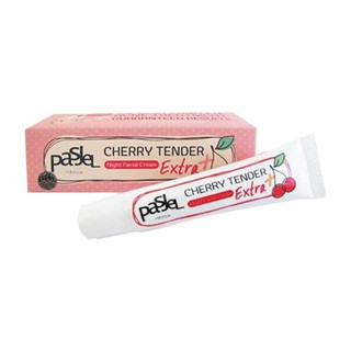 Pasjel Cherry Tender Night Facial Cream - สีชมพู (15g.)