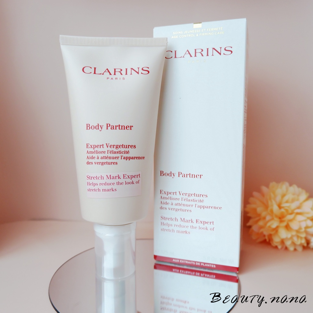 ครีมลดรอยแตกลาย-คนท้อง-clarins-body-partner-stretch-mark-expert-กันท้องแตกลาย