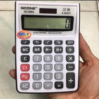 QCONE เครื่องคิดเลข หน้าจอ8หลัก รุ่นQC-608A