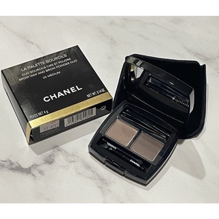 Chanel Brow Wax and Brow Powder Duo สี 02 Medium