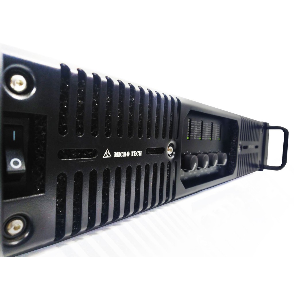 ส่งฟรี แถมเสื้อยืด MICROTECH MT 4800 4-CH POWER AMP พาวเวอร์แอมป์ แอม ...